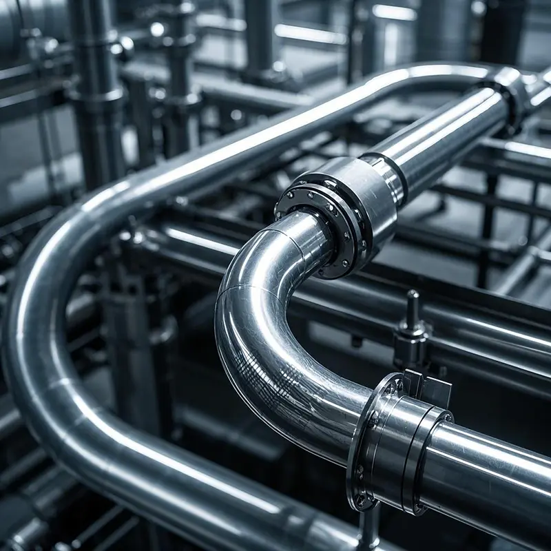 Roestvrijstalen buis voor de chemische industrie
