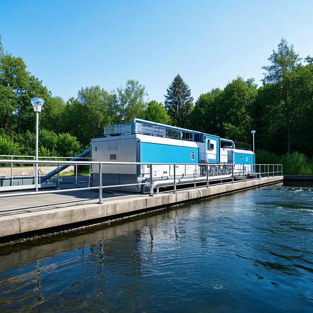 Roestvrijstalen buis voor rioolwaterzuiveringsapparatuur